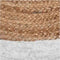 Jute Vloerkleed Met Witte Rand - ˜120 cm