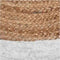 Jute Vloerkleed Met Witte Rand - ˜120 cm