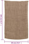 Jutezakken 10 stuks 220 g/m² 60x105 cm 100% jute