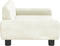 vidaXL - Hondenmand - 70x45x33 - cm - fluweel - crèmekleurig