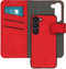 iMoshion Hoesje Geschikt voor Samsung Galaxy S23 Hoesje Met Pasjeshouder - iMoshion Uitneembare 2-in-1 Luxe Bookcase - Rood