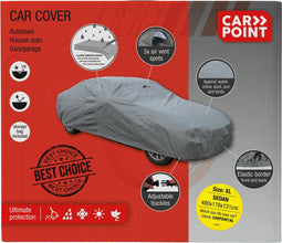 Carpoint Ultimate Protection XL - Autohoes - 3-Laags Waterafstotend UV Bestendig - Grijs