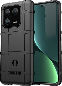 iMoshion Hoesje Geschikt voor Xiaomi 13 Pro Hoesje Siliconen - iMoshion Rugged Shield Backcover - Zwart