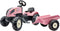 Falk Country Farmer Set - Traptractor met aanhanger - Voor kinderen 2-5 jaar - Roze