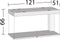 Juwel Aquarium Rio 350 Led 121x51x66 cm - Aquaria - Wit Ca. 350 L