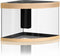 Juwel Aquarium Trigon 190 Led 70x70x60 cm - Aquaria - Licht Hout
