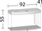 Juwel Aquarium Vision 180 Led 92x41x55 cm - Aquaria - Licht Hout