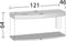 Juwel Aquarium Vision 260 Led 121x46x64 cm - Aquaria - Licht Hout
