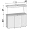 Juwel Aquarium Vision 260 - Led - 121x46x64 cm - Wit - 260 L