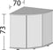 Juwel Kast Trigon 190 Sbx 70x70x73 cm - Aquariummeubel - Wit