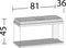 Juwel Primo 110 Aquarium - 81 x 36 x 45 cm - 110 L - Zwart