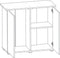 Juwel Rio Aquariumkast - 81x36x73 cm - 125 L - Licht Hout