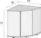 Juwel Trigon Aquariumkast - Zwart - 70 x 70 x 73 cm