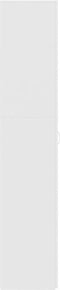 vidaXL - Schoenenkast - 80x35,5x180 - cm - bewerkt - hout - wit