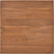 vidaXL - Salontafel - 65x65x33 - cm - massief - teakhout