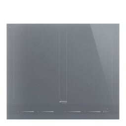 SMEG SIM1643DS - Inductiekookplaat 'Linea' - 4 kookzones 2 MultiZones - Grijs