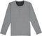 Schiesser Heren Pyjama - Lange broek - Serafinokraag met knoopsluiting - Antraciet