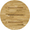 vidaXL - Tafelblad - rond - 23 - mm - 500 - mm - massief - eikenhout