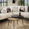 AnLi Style Salontafel set/2 driehoekig patina metal