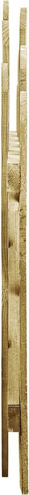 vidaXL - Poort - 100x75 - cm - groen - geïmpregneerd - grenenhout