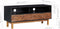 vidaXL - Tv-meubel - 100x35x45 - cm - massief - acaciahout - en - MDF
