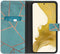 iMoshion Hoesje Geschikt voor Samsung Galaxy S22 Plus Hoesje Met Pasjeshouder - iMoshion Design Softcase Bookcase - Blauw / Blue Graphic