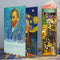 DIY Book Nook Boekensteun Vincent's World, Tone-Cheer, TQ113, 18x8x24,5cm