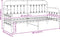 vidaXL - Ligbedframe - Wit - 80x200 - cm - Staal