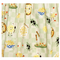 Dress with green/yellow allover print - maat : 110 -116 cm