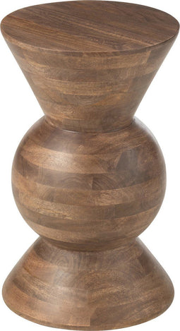 J-Line bijzettafel Candy - hout - bruin