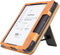 Lunso - Luxe sleepcover stand hoes - Geschikt voor Kobo Sage (8 inch) - Bruin