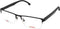Uniseks Brillenframe Carrera CARRERA-2042T-807 black Ø 53 mm