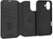 Decoded - Leather Detachable Wallet - iPhone 16 Plus - MagSafe - Zwart
