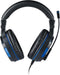 Bigben Interactive PS4OFHEADSETV3 - Stereo Game Headset - 40mm speakers - Blauw Zwart