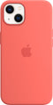 Apple iPhone 13 - Silicone Case MagSafe - Schokabsorberend - Roze