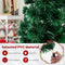 Coast Kunstkerstboom 180 cm - Glasvezel Verlichting - 36 Warmwitte Lampjes - Groen