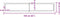 vidaXL - Wandschap - 160x30x(2-4) - cm - onbehandeld - massief - eikenhout