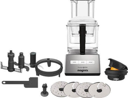 Magimix Cuisine Système 5200 XL - Keukenmachine - Mat chroom