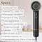 Sansbeauté® EssentiaPRO Föhn - Föhn met Diffuser - 110.000RPM - 2000W - 3 Opzetstukken - Coolshot - Zwart