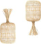 De Dumpling Hang- en Vloerlamp - Naturel - M