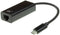 Ewent EW9828 - USB-C Gigabit Ethernet adapter - 1x RJ45 poort - Zwart