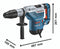 Bosch GBH 5-40 DCE - Boorhamer - 1150W 8,8J Vibration-Control