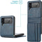 iMoshion Hoesje Geschikt voor Samsung Galaxy Z Flip 3 Hoesje Met Pasjeshouder - iMoshion Luxe Bookcase flip versie - Blauw