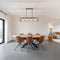Atmooz - Hanglamp Dixon 125 - Industrieel - Woonkamer / Slaapkamer / Eetkamer - Plafondlamp - Zwart - Hoogte 115cm - Metaal