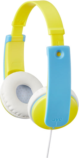 JVC HA-KD7 Kinder Hoofdtelefoon (Blauw, Geel)
