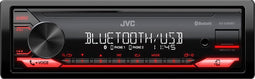 JVC KD-X282BT Autoradio - Rood