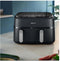 Philips 3000 Series - Dual Airfryer - 9L - Dubbele Mand - Zwart/Zilver
