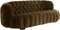 Light & Living Bank 200x100x78 cm AMARA velvet olijf groen
