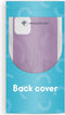 iMoshion Hoesje Geschikt voor Samsung Galaxy S23 Ultra Hoesje Siliconen - iMoshion Design hoesje - Paars / Floral Purple