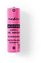 Nedis BALTER14505 - AA Lithium Batterij - 2400mAh - Roze